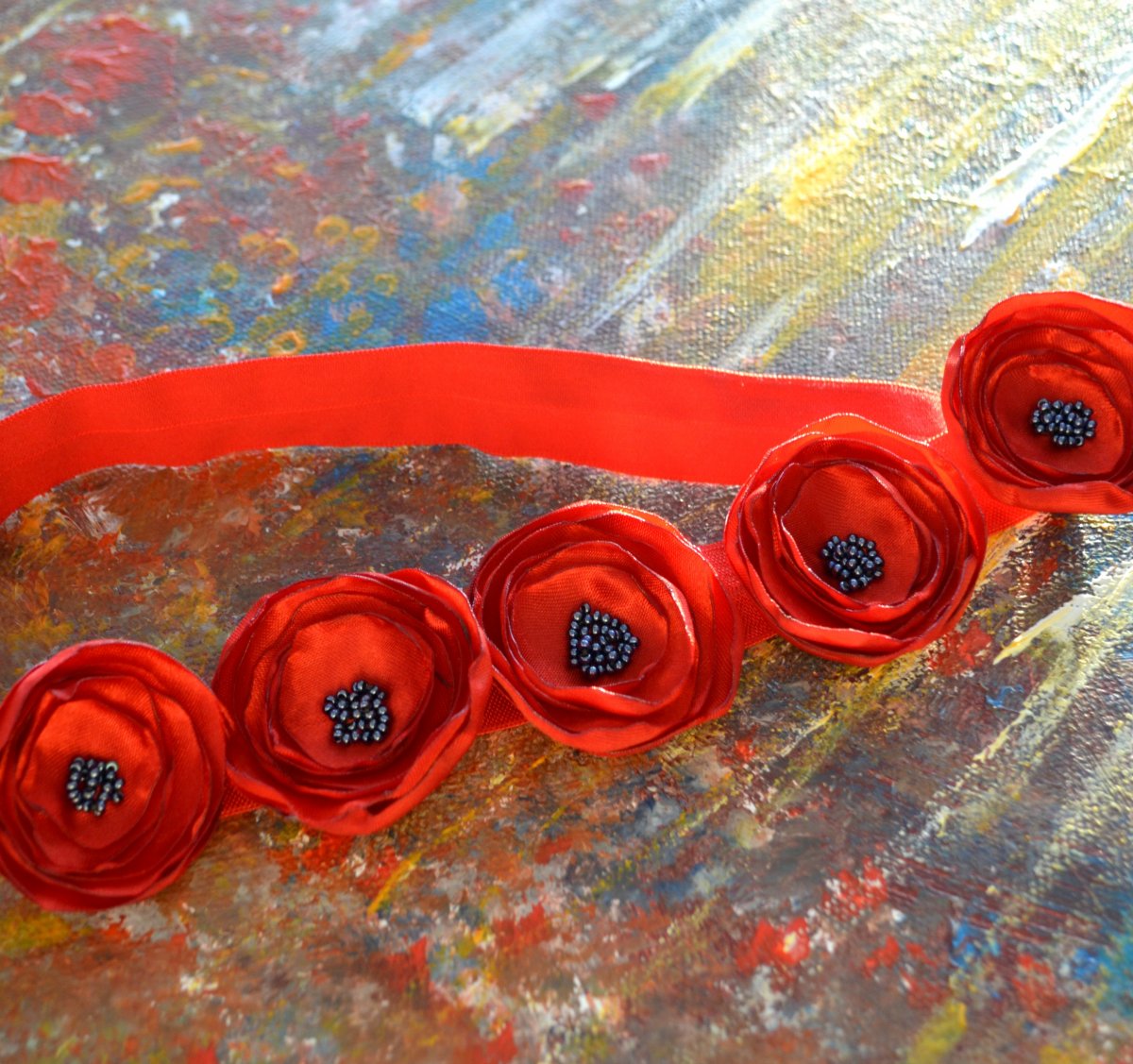 Čelenka Vlčí mák