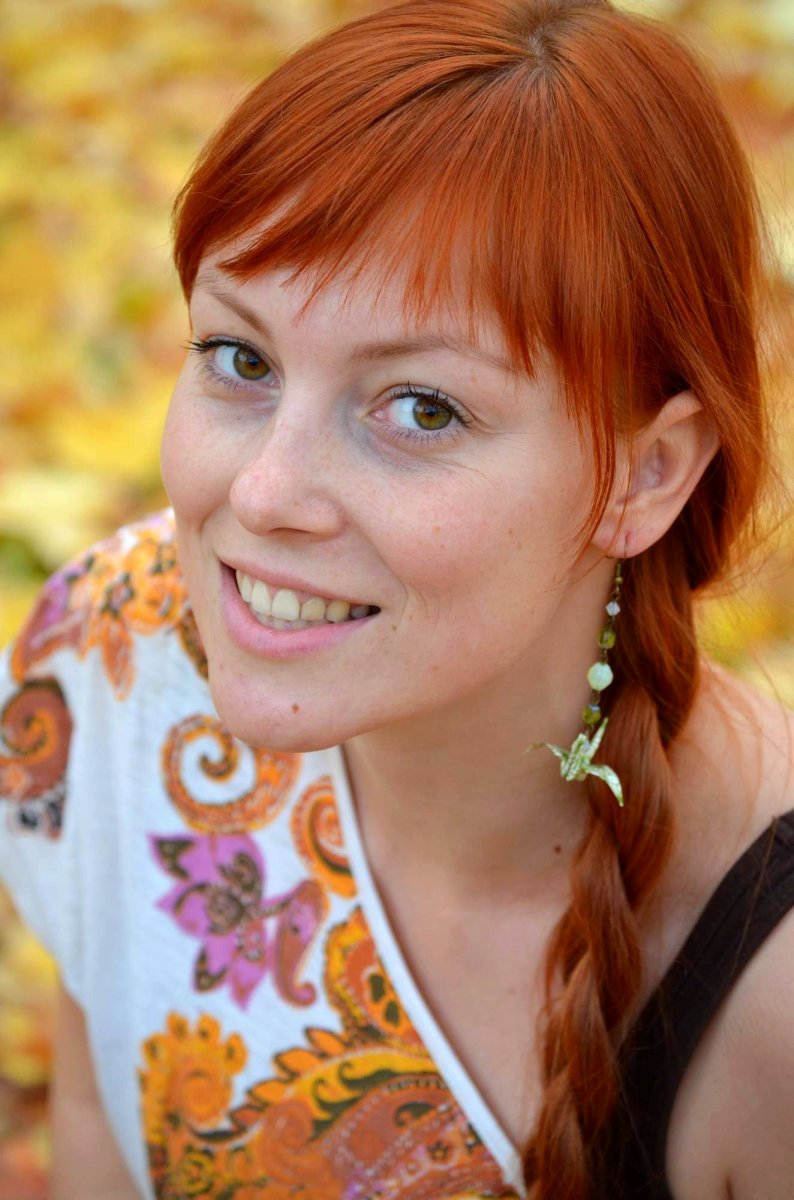 - něžné origami náušnice -