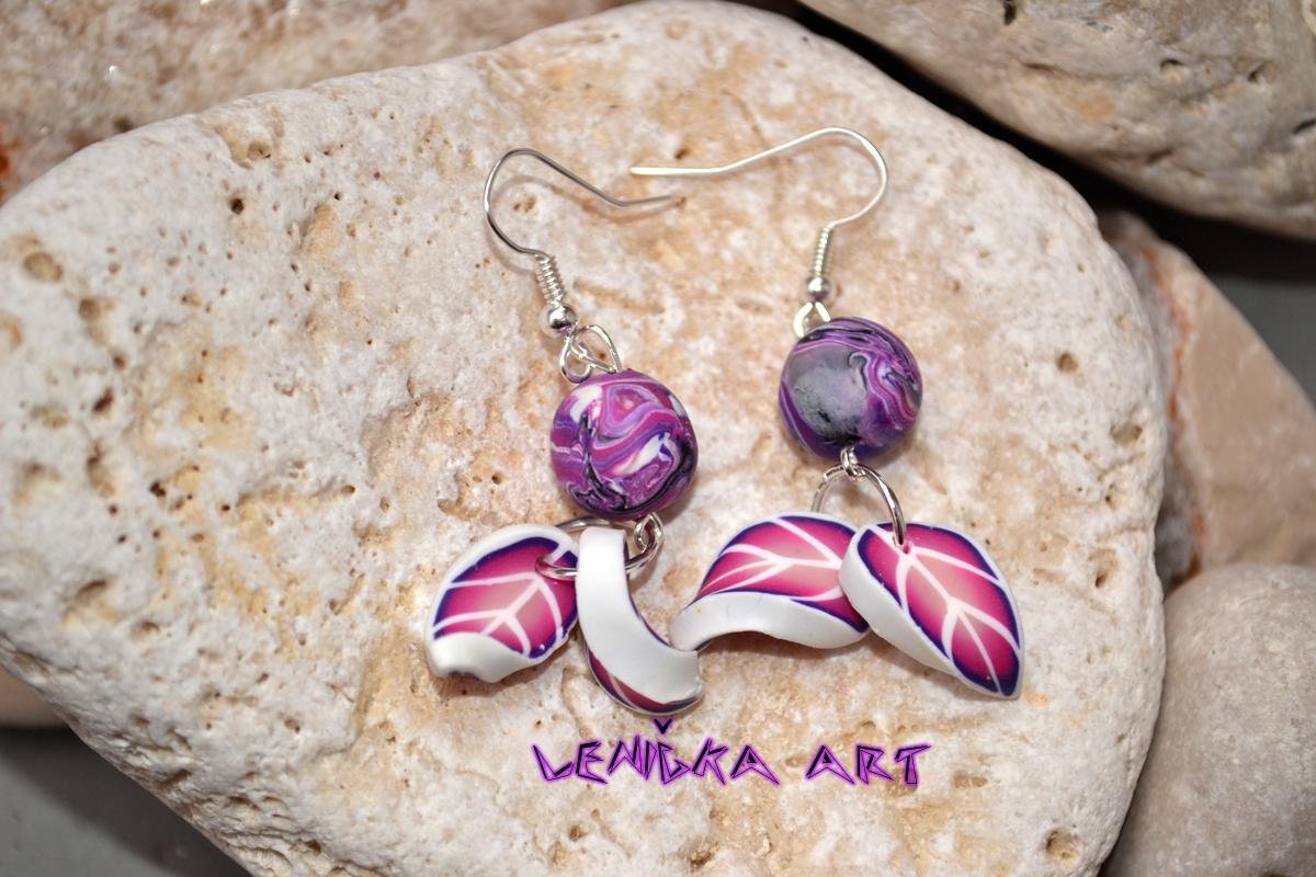 Duhové náušničky 