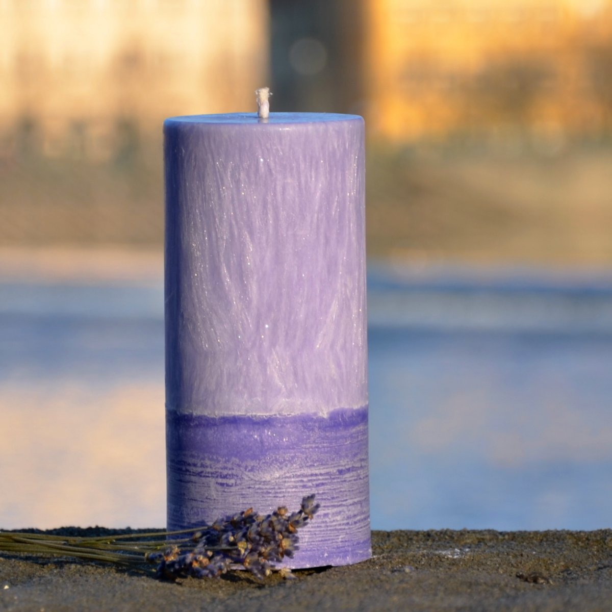 Vonná svíčka - levandulový zázrak