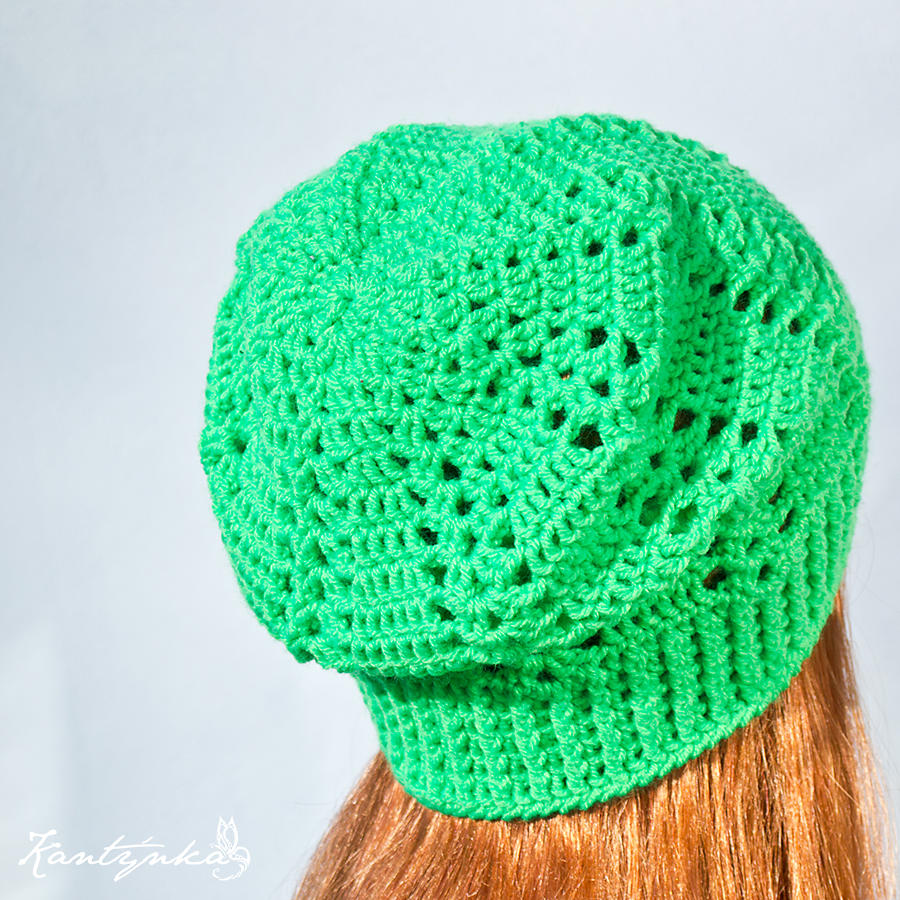 Dámská neonová čepice