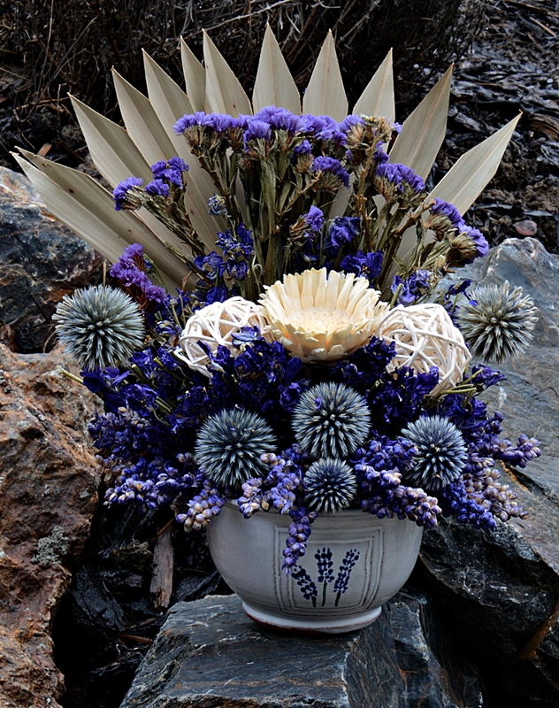 levandulový vějíř