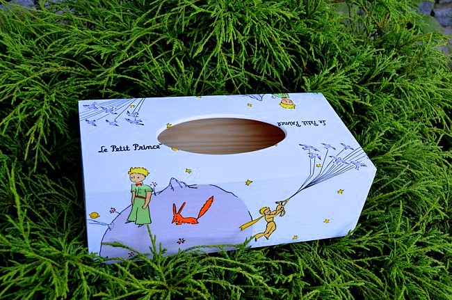 krabička na kapesníky malý princ