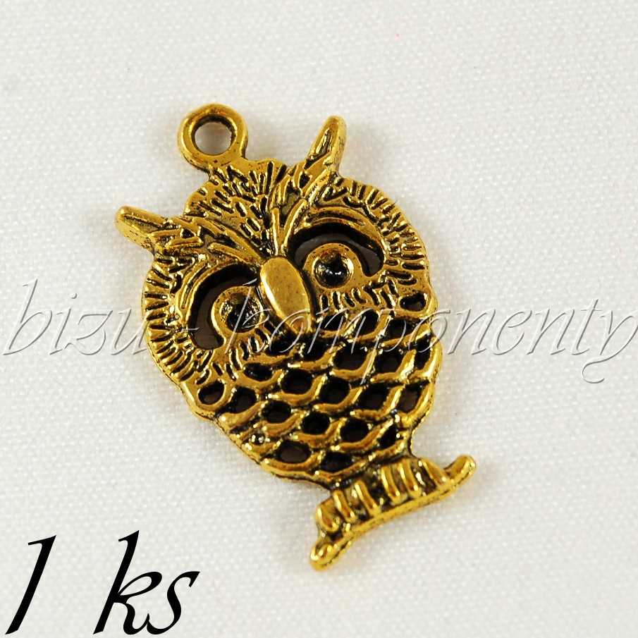 Sovička, zlatá barva (02 1084)