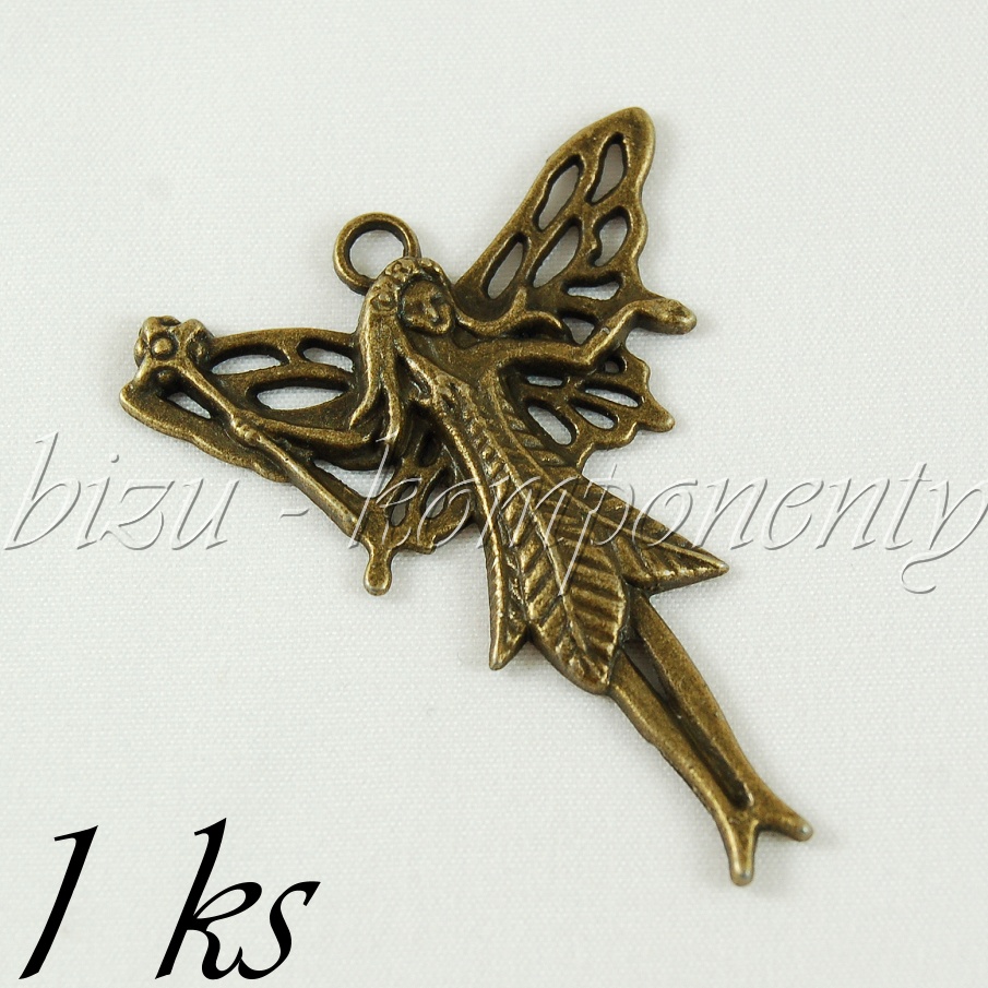 Kouzelná víla, bronzová barva (02 0439)