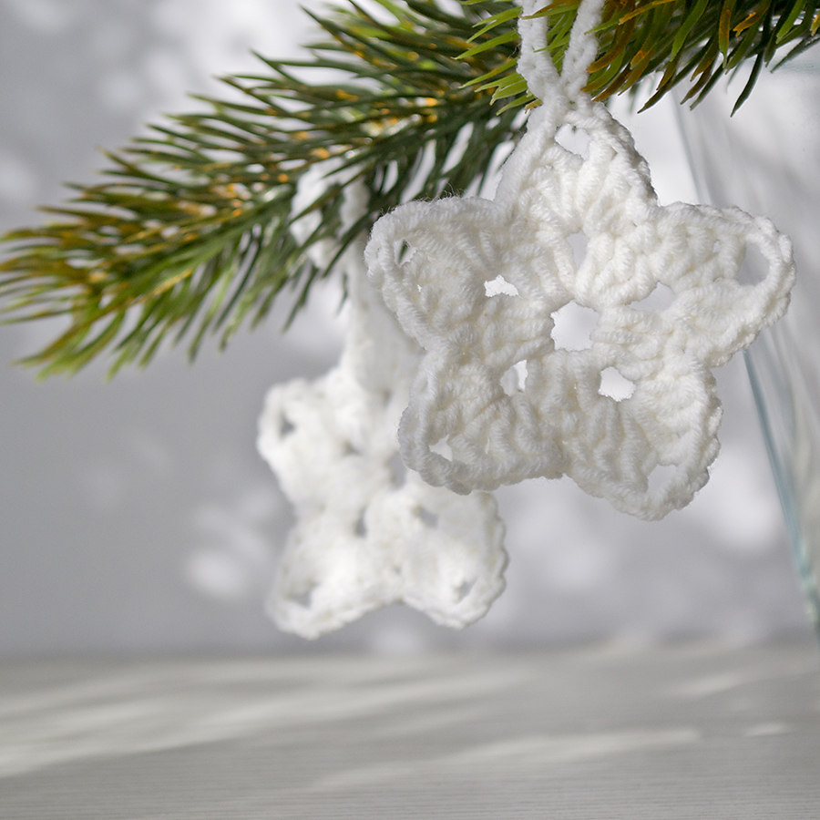 Háčkované hvězdičky