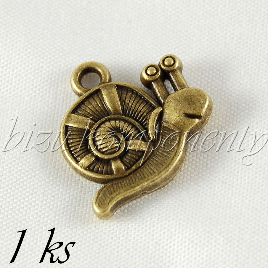 Oboustranný bronzový šneček (02 0702)