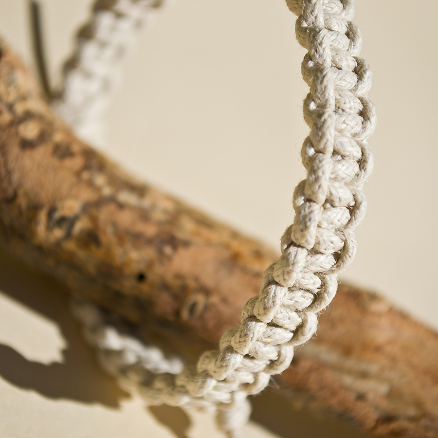 Macramé náramek silnější