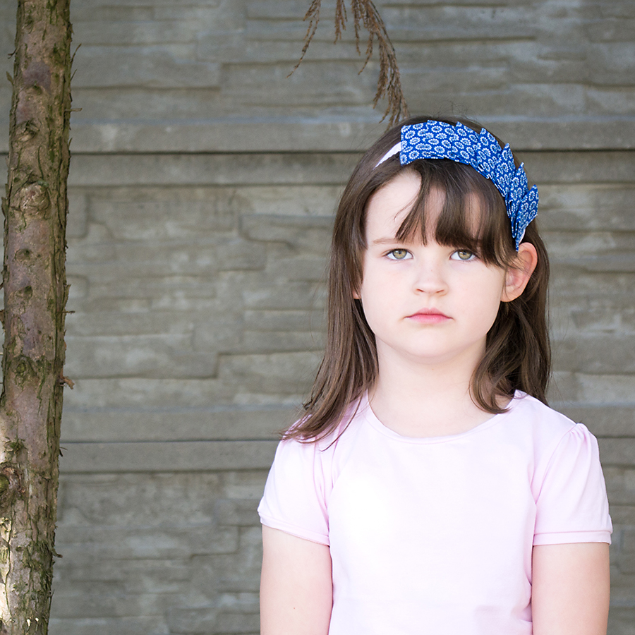 Dámská látková čelenka