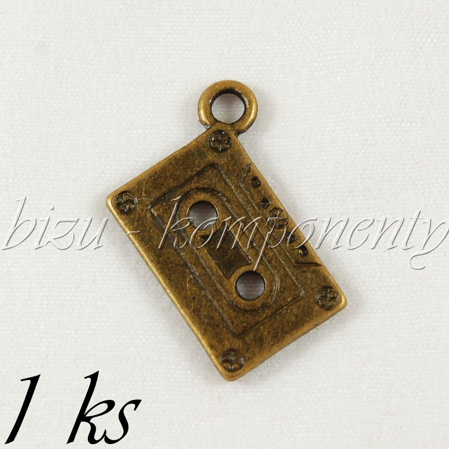 Kazeta, bronzová barva (02 0877)