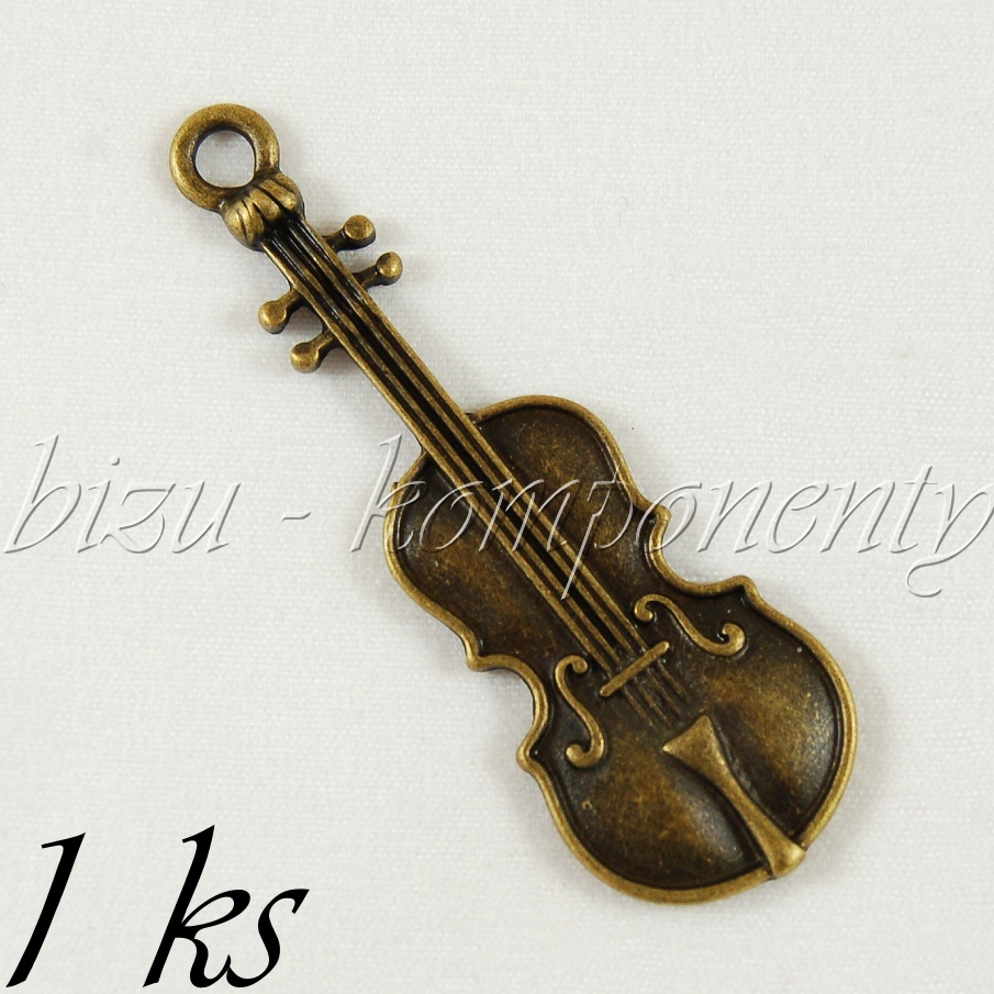 Housle, bronzová barva (02 0911)