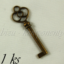Velký klíč, bronzová barva (02 0904)