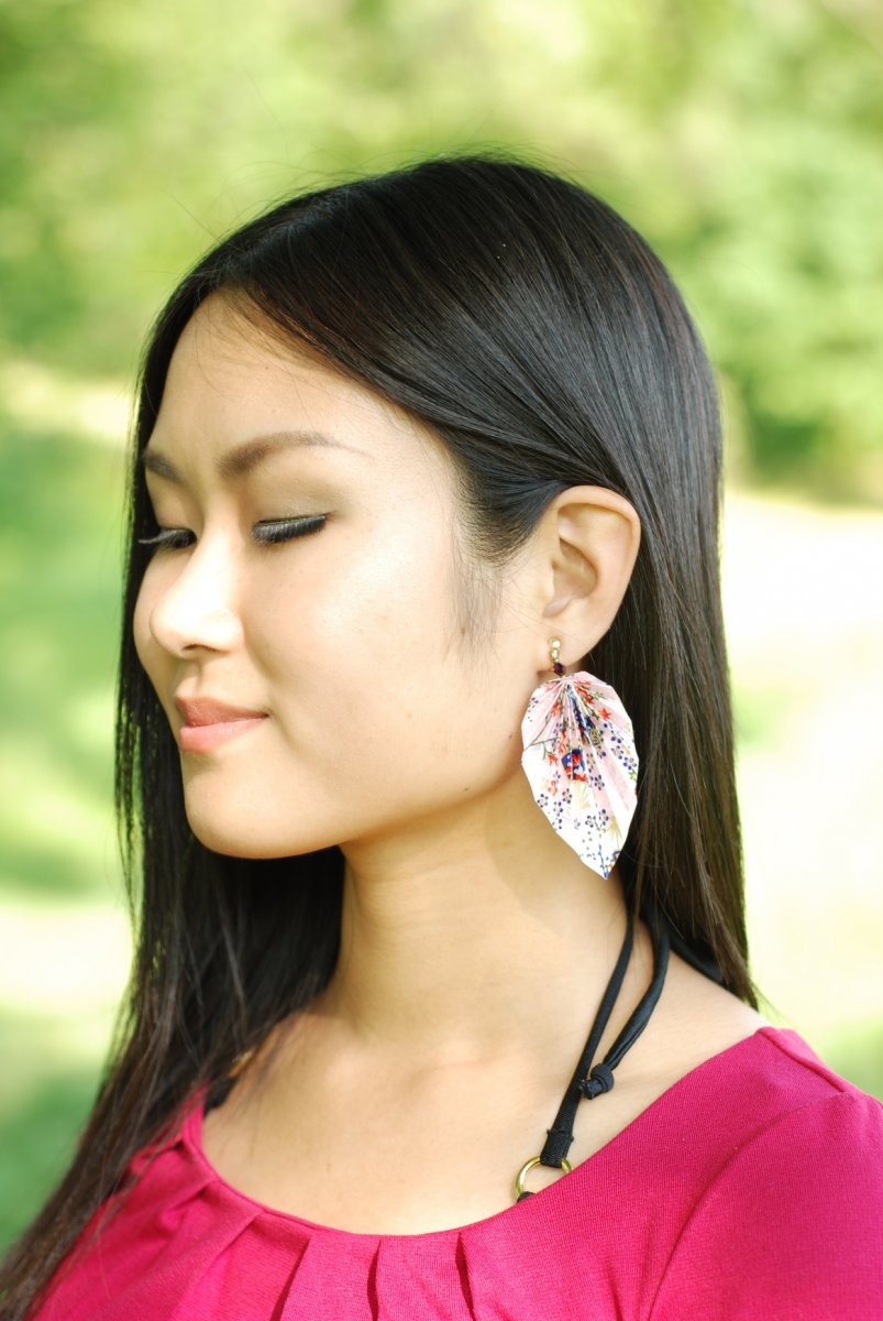 - pohádkové  - origami náušnice