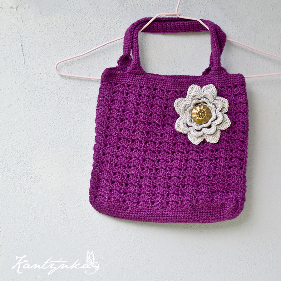 Háčkovaná kabelka