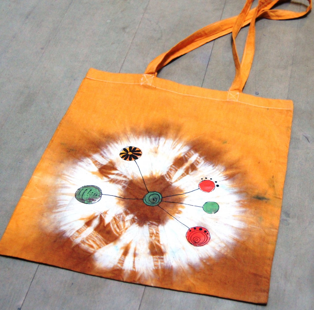 Kuličková taška oranžová- bezva cena