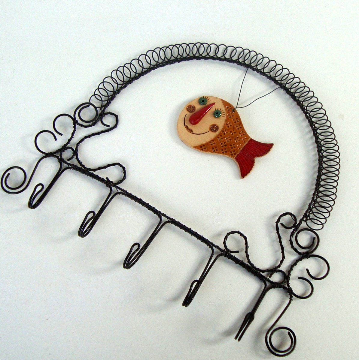 Vysmátá rybka Pepina - věšák