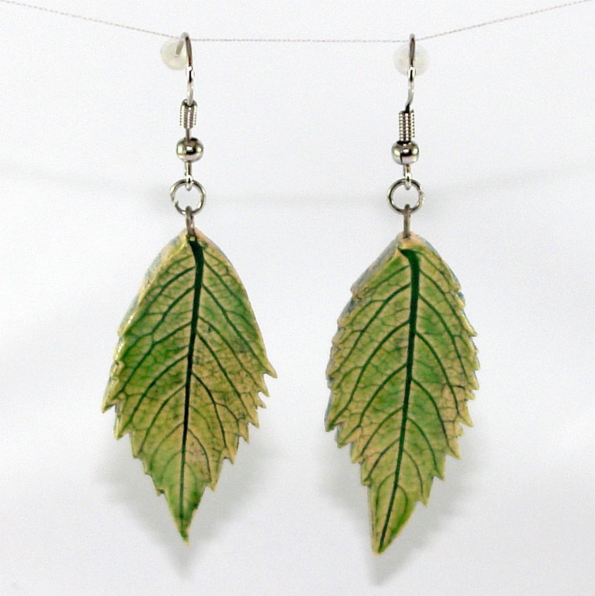 Náušnice lístky VII.