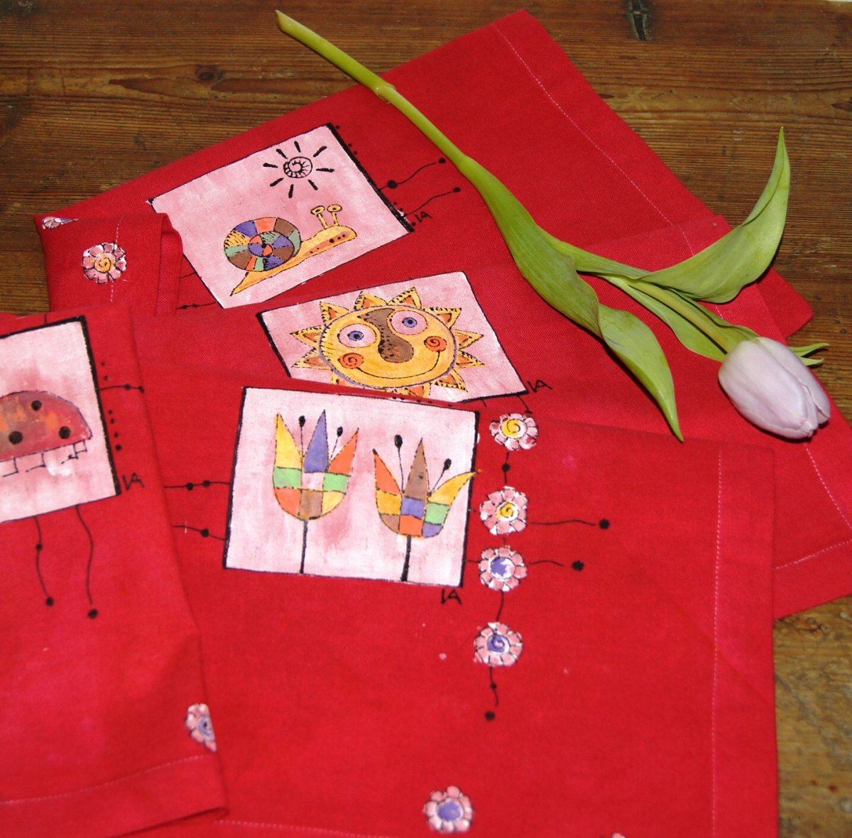 Čtvero prostírání- čtvero motivů