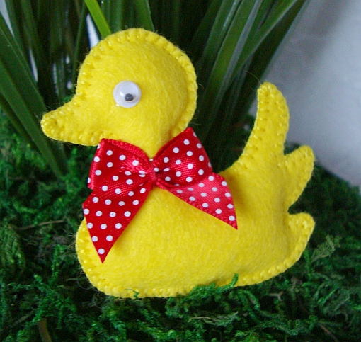 Kačenka s mašličkou - magnetka