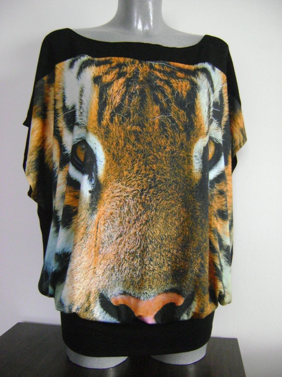 Tunika - originální potisk Tygr, vel.42-46