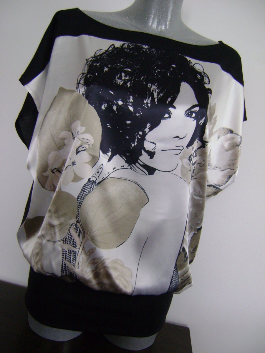 Tunika se spadlými rukávky pro vás na míru!!!