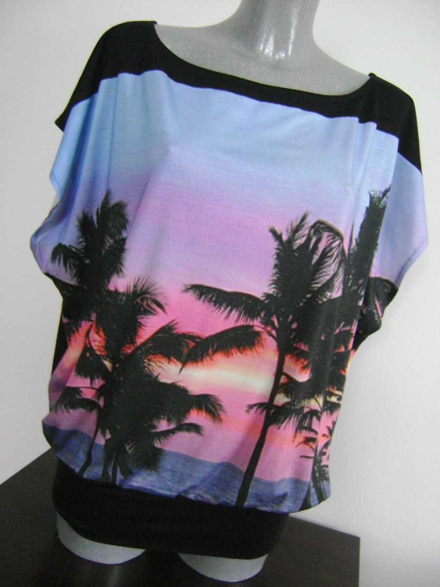 Tunika - originální potisk Palmy, vel. 42-44