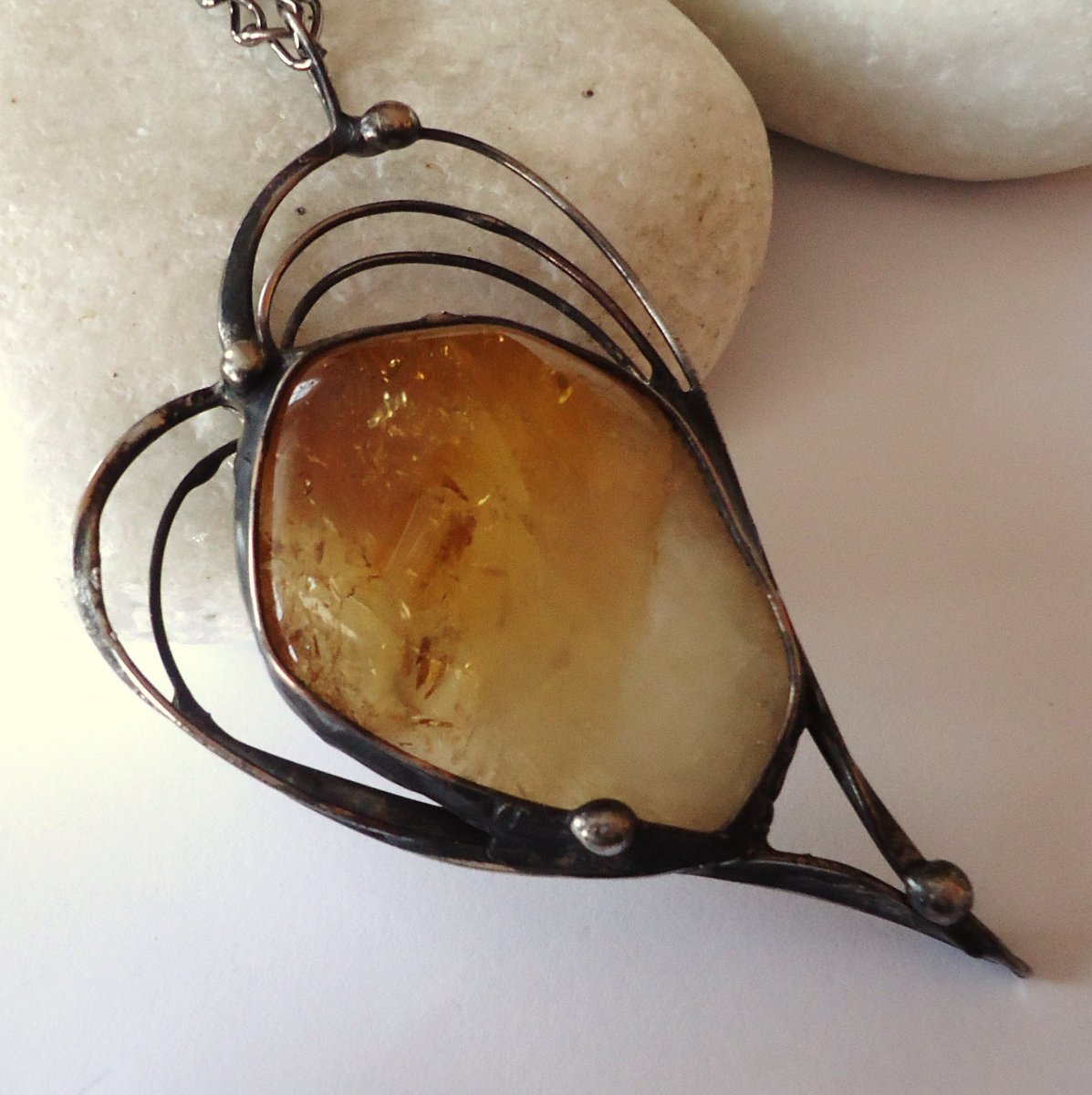 Citrínové ... (dlouhý řetízek)