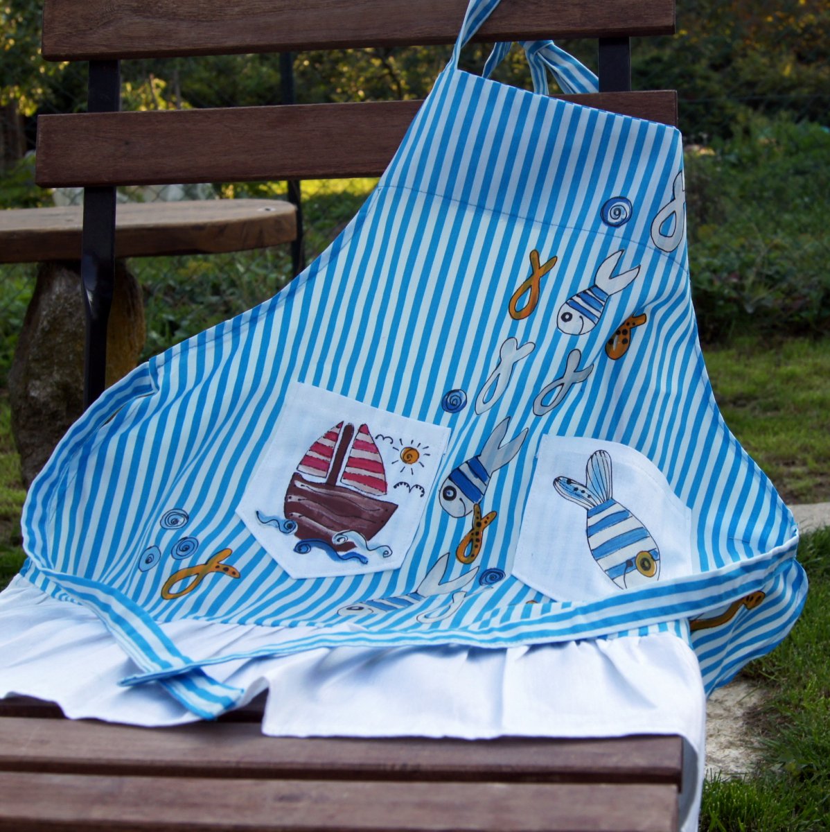 Zástěrka pro námořnici vel.104-116