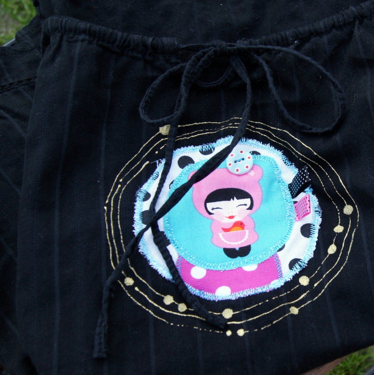 Černá halenečka... vel. XS/S - vel.36