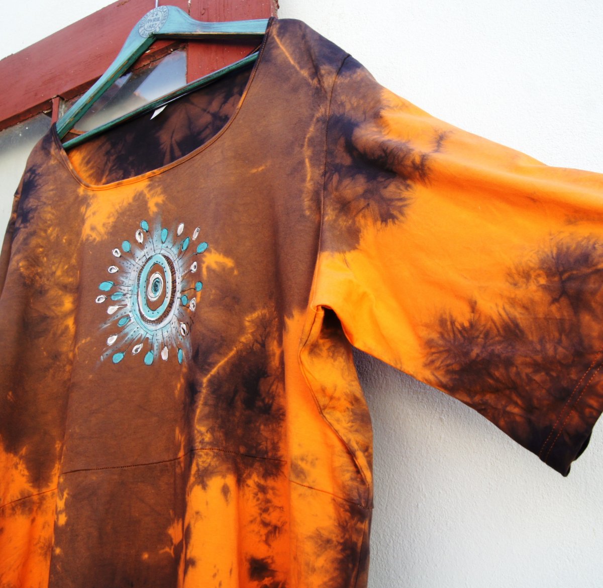 Batikovaná tunika pro denní nošení