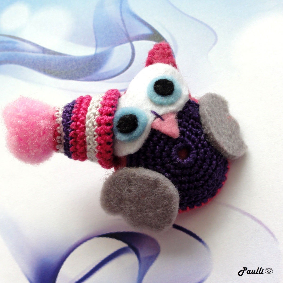 Veselá sovička s kulichem