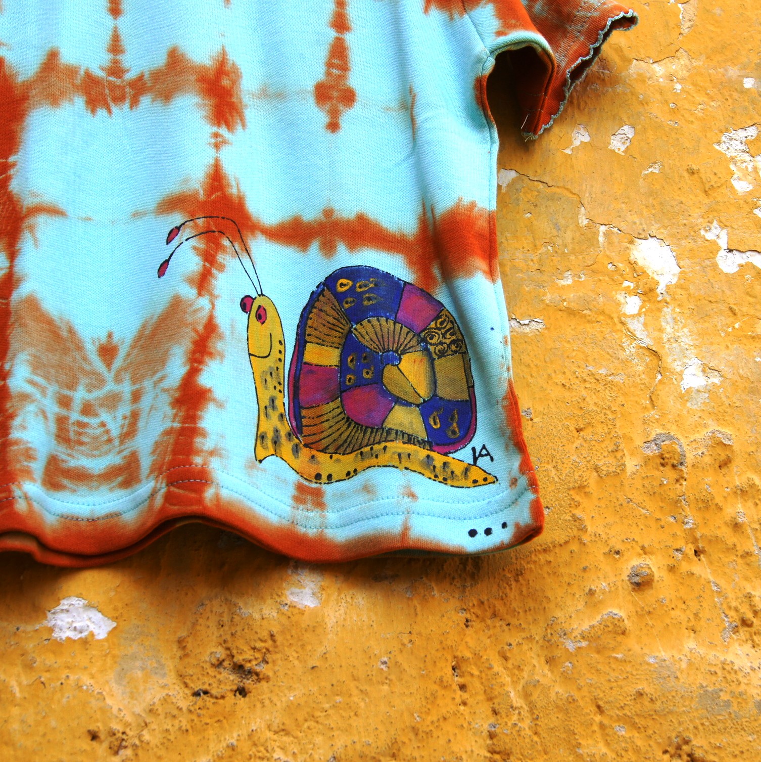 Veselé šnečko mimi tričko :)