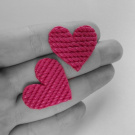 Huge hearts...♥  