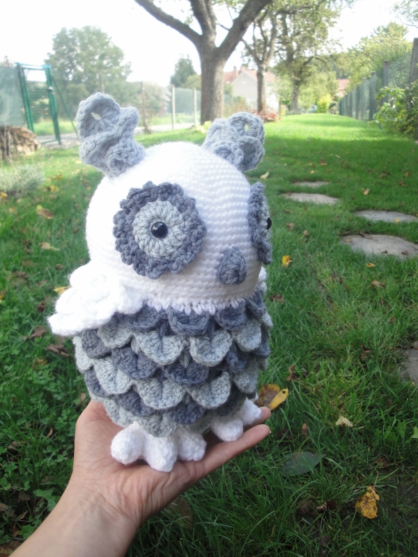 sova bílá NA OBJEDNÁVKU