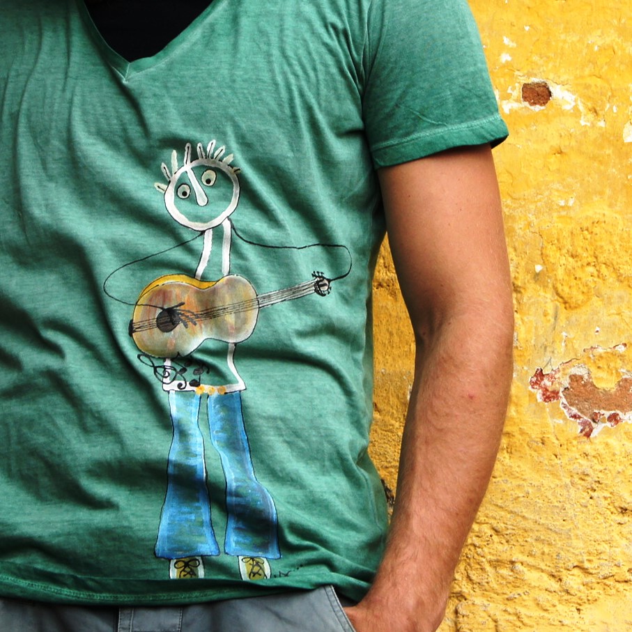 Zelené kytaristovo :)