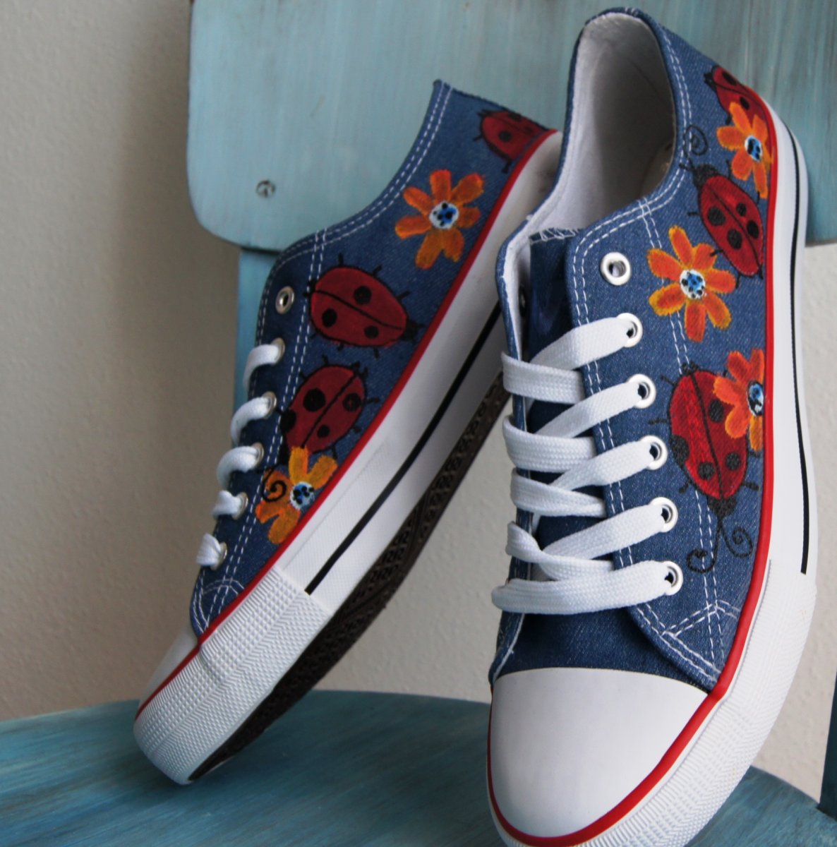 Malované tenisky vel.40