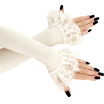 Dámské svatební rukavice ivory 0025S