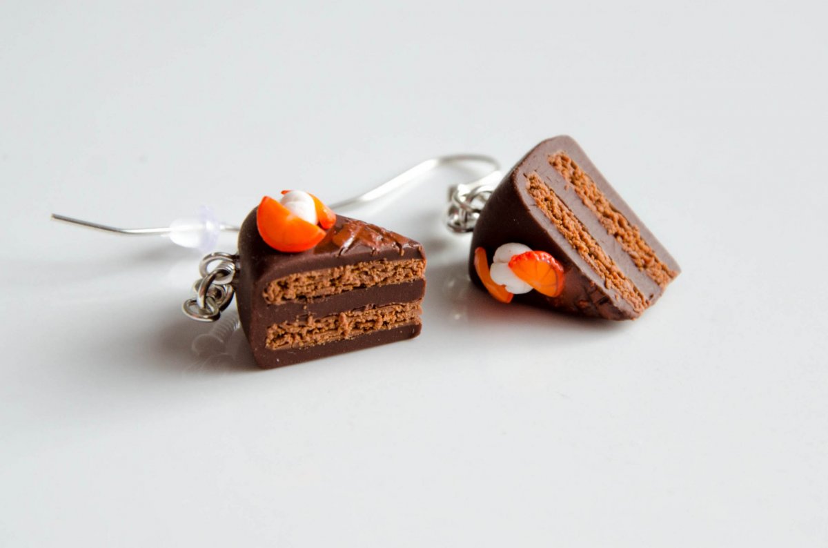  Čokoládové dortíky s pomeranči  