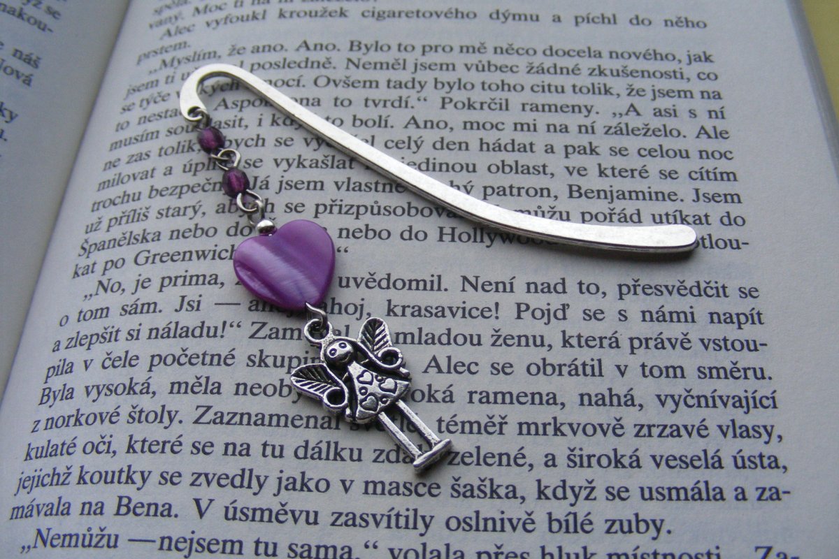 Záložka - andělka