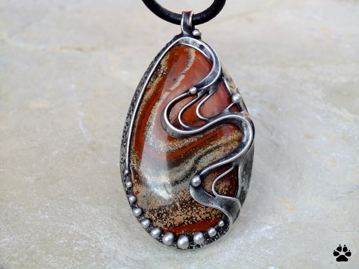 Tekuté písky - jaspis