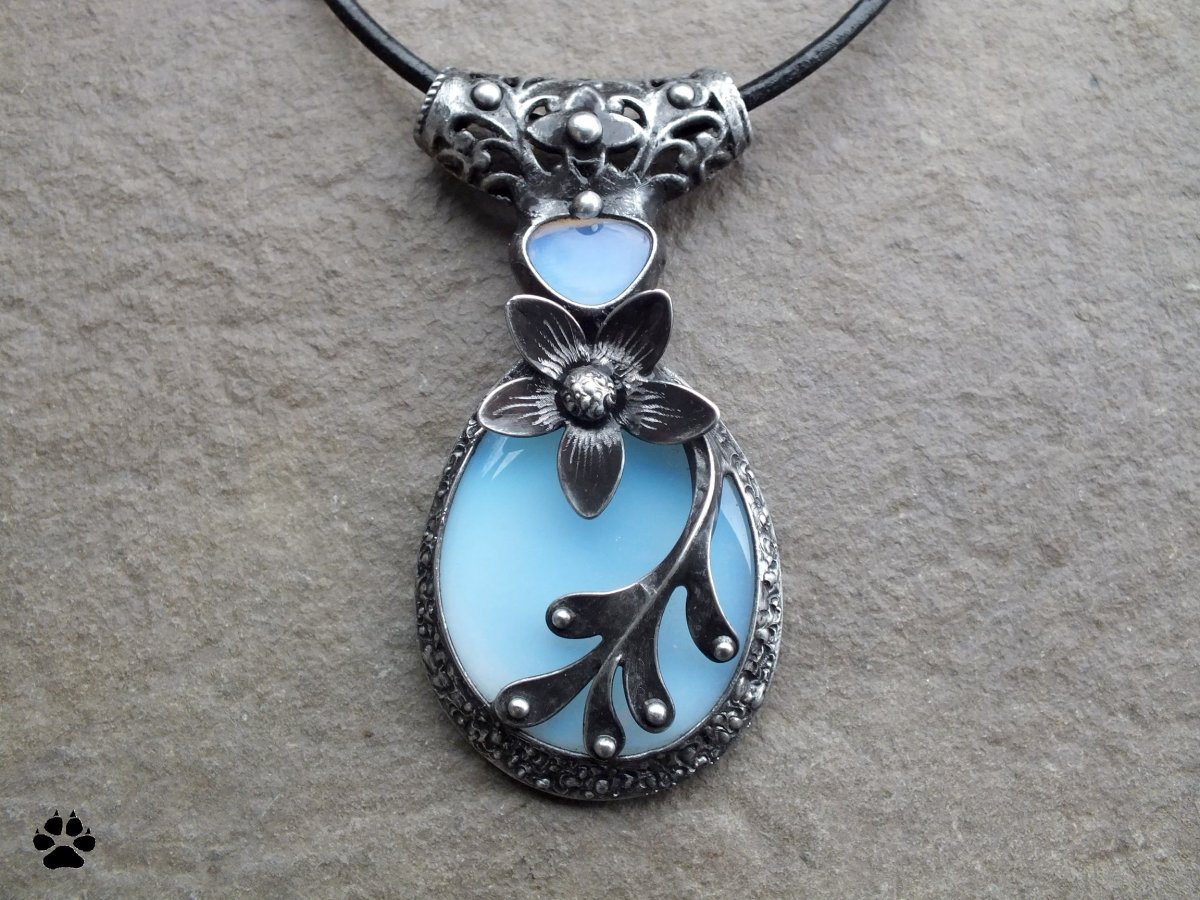 Sasanka - náhrdelník s opalitem