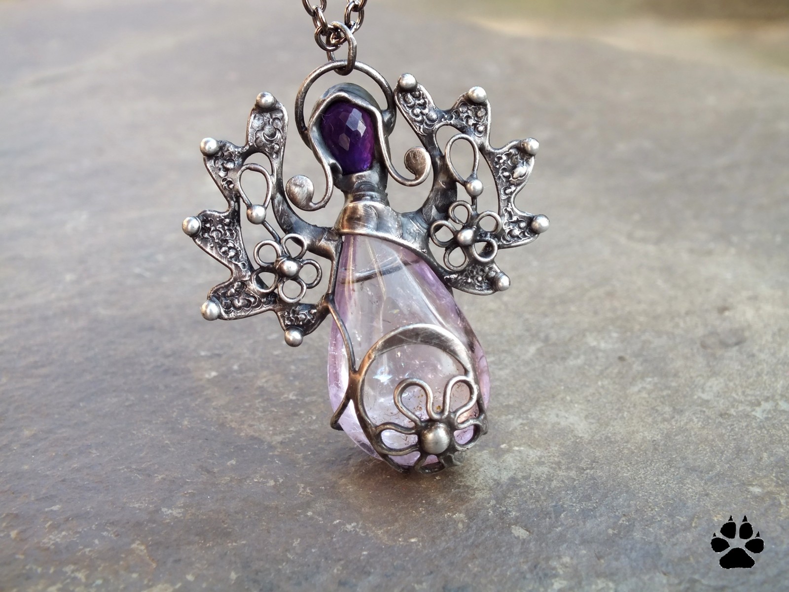 Andělka Květinová - ametysty