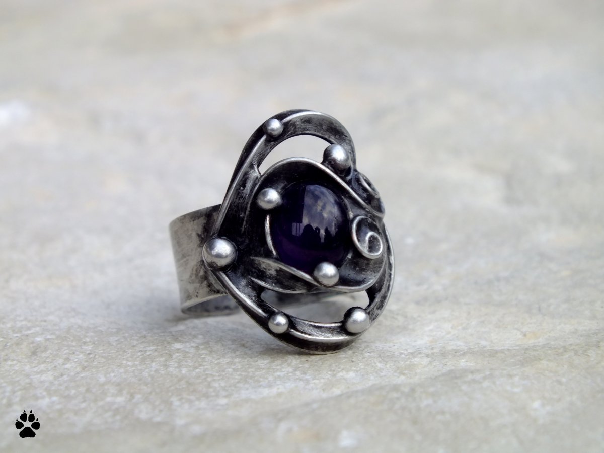 Lavender essence - prsten s ametystem