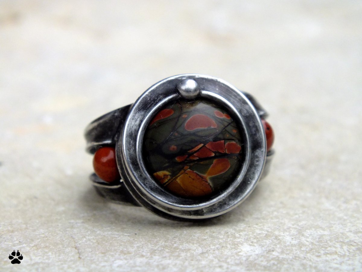 Picasso - prsten s jaspisy