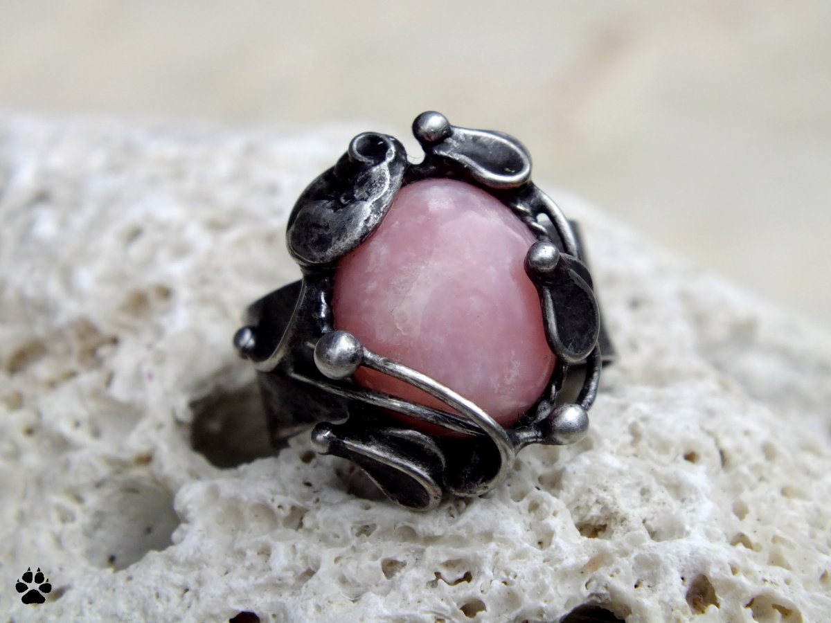 PINK ROSE - růžový opál