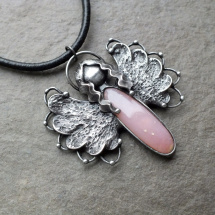 Andělka - růžový opál