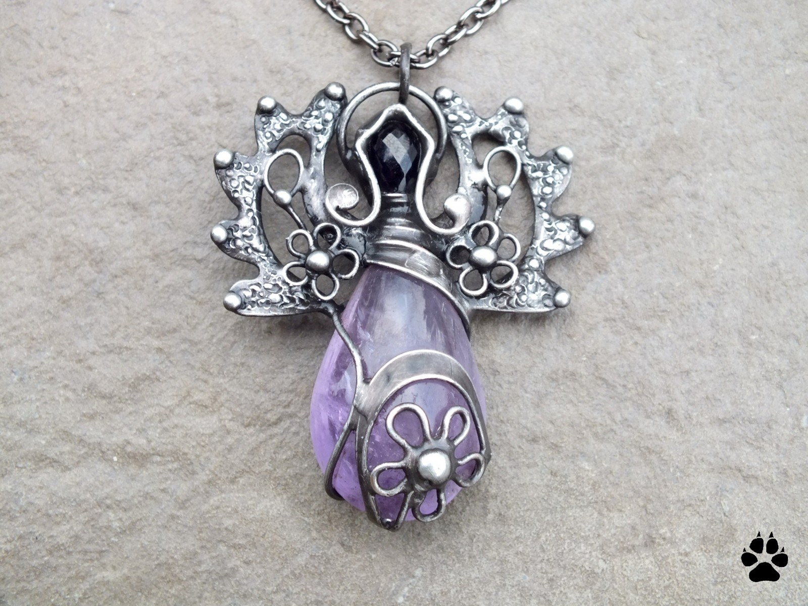 Andělka Květinová II.- ametysty REZERVOVÁNO!