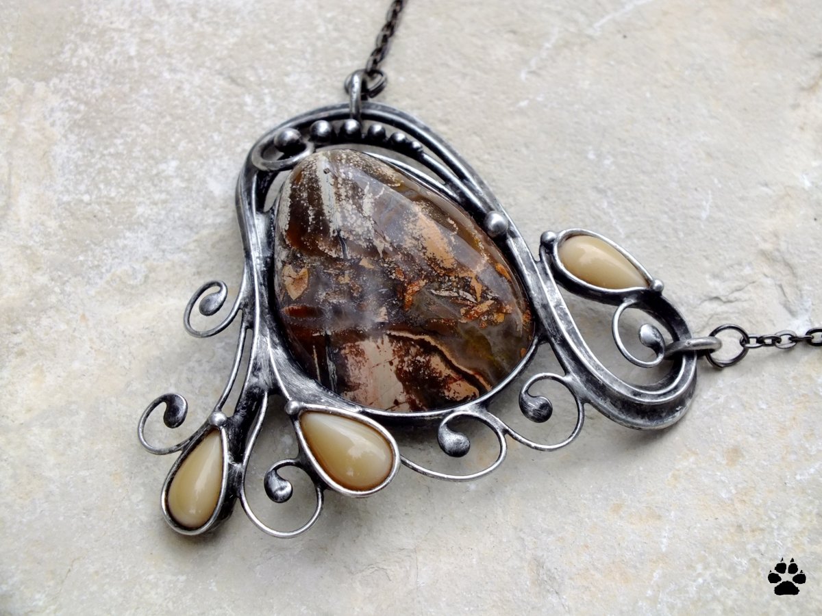 Capuccino - jaspis,sklo