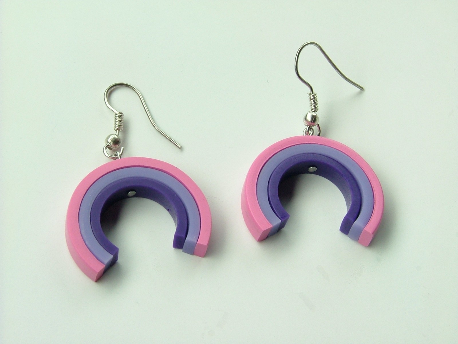 Lila - růžový půlkruh