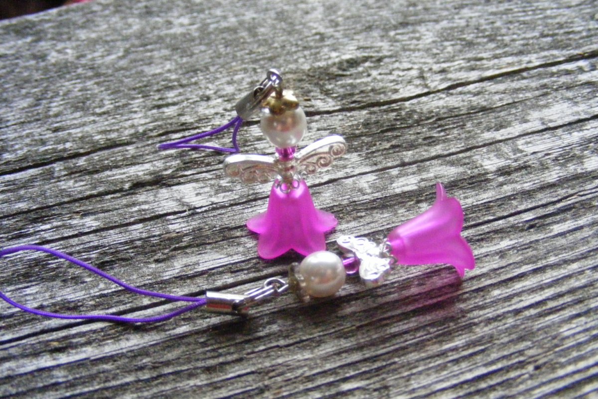 Andělíček pro štěstí - vínový